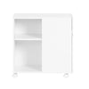 SoBuy Podpora za tiskalnik 70x40x54 cm Ask02-W (kopija)