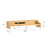 Bamboo Monitor Podpora 60X22X11CM BBF04-N (kopija)