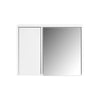 SoBuy Stenska omara z ogledalom 48x15x48cm BZR94-W (kopija)