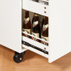 SoBuy Crenrenza s kolesi v bonu 116x45x92cm FKW96-II-WW (kopija)