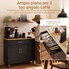 Pre-sale SoBuy FKW133-WN Kitchen Island with Wheels - Space-saving Kitchen Trolley with Drawer and Adjustable Shelf - Kitchen Cabinet with Worktop, for Dining or for Kitchen Peninsula, White 99x40x85 cm