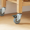 SoBuy Wooden trolley 80x40x90cm FKW24-N