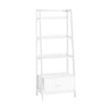 SoBuy Knjižna polica na stopniščih v Scala White FRG116-W