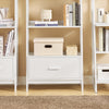 SoBuy Knjižna polica na stopniščih v Scala White FRG116-W