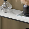 SoBuy Table Console Modern vhodni vidik Vintage Style Marmor L80*P30*75cm FSB29-SH