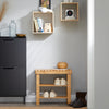 SOBUY DOLGER, vhodni čevlji, L50*P29*A45 cm, Bamboo FSR02-K-N