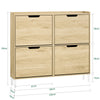 SoBuy Zagon 100x19x90cm FSR100-gr (kopija)
