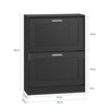 SoBuy Scarpiera 60x23x79cm FSR137-F (kopija)