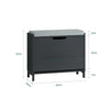 SoBuy Klop stojala za čevlje 60x24x52 cm FSR151-K-HG (kopija)