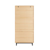 SoBuy Stojalo za čevlje s 3 vrati in 6 naravnih polic 60x23.8x127cm FSR155-N