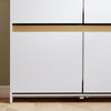 SoBuy FSR225-E-W Scarpiera Slim Salvaspazio 4 Ante a Ribalta, Bianco - immagine 6/12