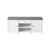 SoBuy Shoad Bench vhod čevelj čevelj pod kontejnerjem klopi 107x35x50 cm fsr83-w