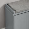 SoBuy Scarp z loputo in blazino za čevlje, 62x46x26 cm fsr98-hg