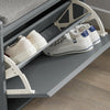 SoBuy Scarp z loputo in blazino za čevlje, 62x46x26 cm fsr98-hg