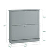 SoBuy Scarpiera 76x18x78cm FSR99-W (kopija)