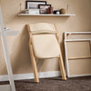 SoBuy Zložljivi stol stol mizo stol bela kuhinja fsst40-w