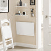 SoBuy Zložljiva miza za steno bela kuhinjska miza fwt21-w
