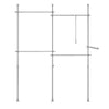 SoBuy Omara omara modularna garderobend na tleh, KLS03-HG