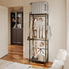 SoBuy KLS21-SCH Appendiabiti da Terra Salvaspazio per Ingresso (immagine 2/12)