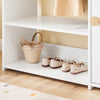 SoBuy Giardaroba priprt za otroke 97x35x108cm KMB40-W (kopija)