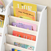 SoBuy KMB119-W BookShop Montessori za otroke s tremi policami in 1 otroško otroško knjigo Casta Casta iz Givance and Multifizion White 80x40x80cm