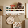 SoBuy Stenska garderoba za otroke z otroško polico 73x30x15cm KMB78-W