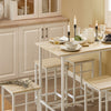 SoBuy Miza in stoli kuhinja z visokimi mizami s 4 OGNT11 -Own stolčki