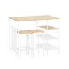 SoBuy Tabela s 4 blazini 100x60x87cm OGT11-WW (kopija)