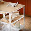 SoBuy Tabela s 4 blazini 100x60x87cm OGT11-WW (kopija)