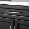 SoBuy Kuhinja Trollery Black Kitchen Kitchen Kuhanje s kolesi FKW110-SH