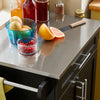 SoBuy Kuhinja Trollery Black Kitchen Kitchen Kuhanje s kolesi FKW110-SH