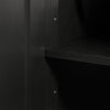 SoBuy Kuhinja Trollery Black Kitchen Kitchen Kuhanje s kolesi FKW110-SH