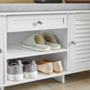 SoBuy Shoad Bench vhod čevelj čevelj pod kontejnerjem klopi 107x35x50 cm fsr83-w