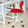 Sobuy vrtljivi stol za namizni stol rdeča višina spalnice 46-58cm FST64-R