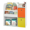 SoBuy Montessorian BookShop za otroke imetnike pastirjev brskajo po kosilih L89*p35*a88 cm kmb37-w