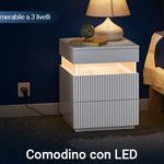 Comodino LED SoBuy: illumina il tuo spazio con stile e funzionalità