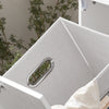 Kopija SoBuy Pralni perilo Mobile z vrečami zložljiva priključna kopalnica, bela, 80x38x91cm BZR77-W