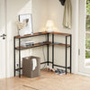 SoBuy Space-saving console table 120x20x65cm FSB19-SCH