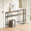 SoBuy Space-saving console table 120x20x65cm FSB19-SCH