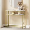 SoBuy Space-saving console table 120x20x65cm FSB19-SCH