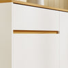 SoBuy FSB111-WN Mobile da Cucina Salvaspazio con 3 Cassetti e Ante Ribaltabili (immagine 10/12)