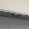 SoBuy FSB113-DG Vetrina da Parete con 5 Ripiani, Ante in Vetro, Grigio - immagine 5/12