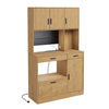 SoBuy FSB98-L-E-N Mobile da cucina con ante e cassetti (immagine 1/12)