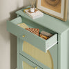 SoBuy FSR223-GR Scarpiera Salvaspazio 2 Ante con Cassetto (immagine 9/12)