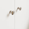 SoBuy FSR227-E-W Scarpiera Slim 15 cm con Luce LED e 2 Ante, Bianco - immagine 9/12