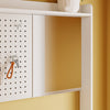 SoBuy FSR233-W Scarpiera Salvaspazio con Specchio, 9 Ripiani, Bianco - immagine 8/12