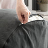 SoBuy FST100-DG Poltrona Relax con Schienale Regolabile e Poggiapiedi (immagine 6/12)