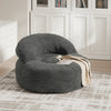 SoBuy FST100-DG Poltrona Relax con Schienale Regolabile e Poggiapiedi (immagine 2/12)