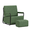 SoBuy FST99-SY Poltrona letto comoda in tessuto a coste (immagine 1/12)