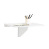 sobuy Zložljiva miza za steno bela kuhinjska miza fwt03-w
